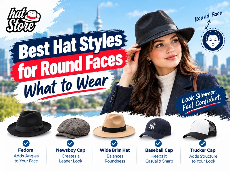 Best Hat Styles for Round Faces What to Wear